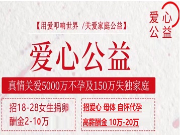 海南捐卵助孕生子 爱心志愿者招募